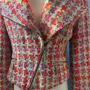 Mario Serrani Multicolor Tweed Blazer